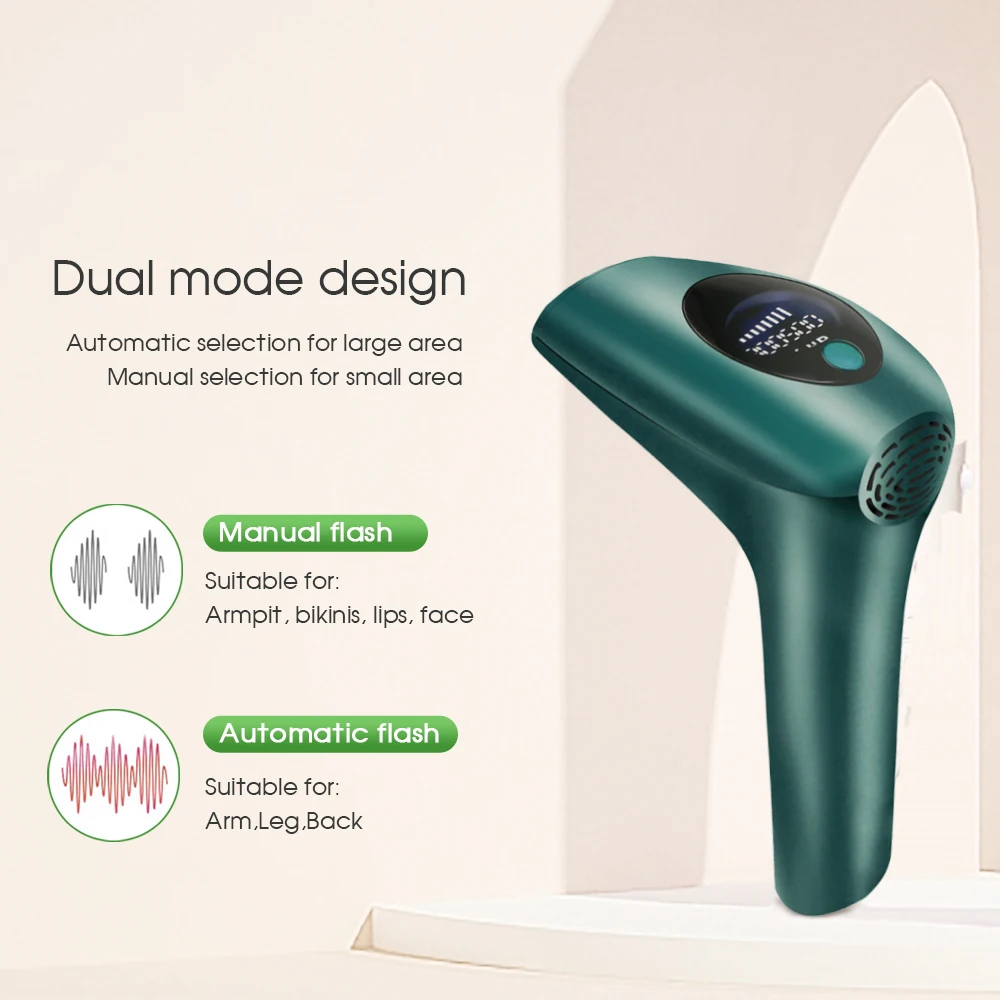 2025 999,999 IPL Body 8 Gears Pubic Bikini Handheld Gun new Laser Hair Removal Epilator for Women Permanent Photoepilator Depiladora