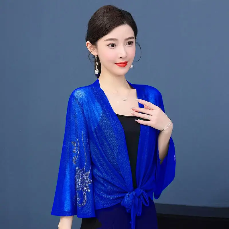 Womens Green Lace Purple Bolero Shrug For Evening Jacket ddmysmile Wedding 3/4 Sleeve Bridal Bolero Floral Cardigan For Prom Party Dresses Smile