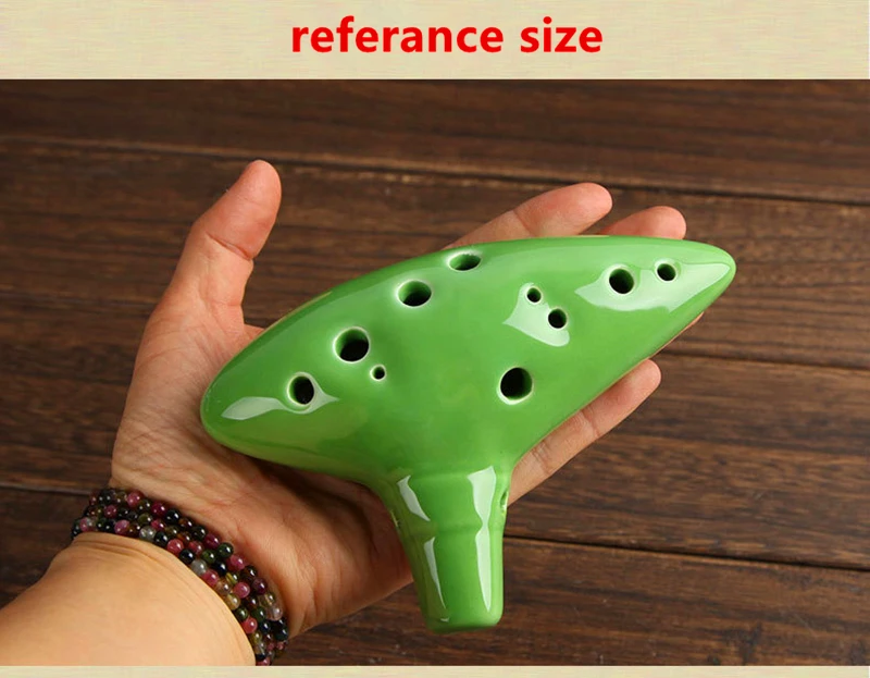 Holes 12 Alto Ocarina C Key Flute Ocarina 12 Holes ALTO AC Ocarina Folk Music Instrument fluta ocarina smile