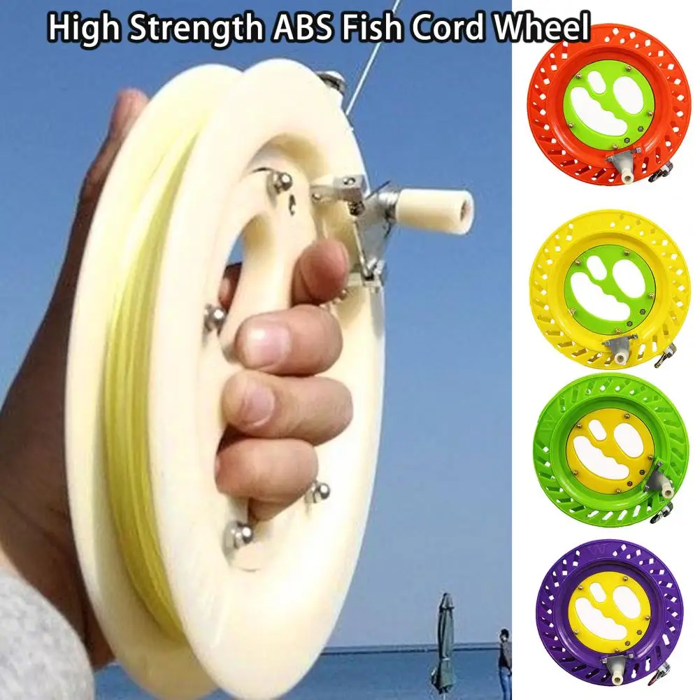 Wheel Hardened Reel Hand Easy To ddmysmile Operate Cord Reel Multifunctional Sea Fishing ABS Reel Wheel Fishing Equipment Smile