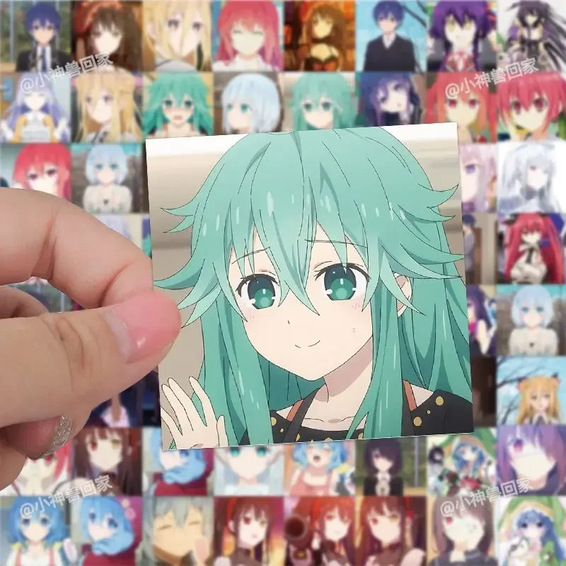 DATE A LIVE Sticker Anime Waterproof 2025 Sticker 62 Piece Student new Stationery Children School Lovely Supplies Creative Decoration