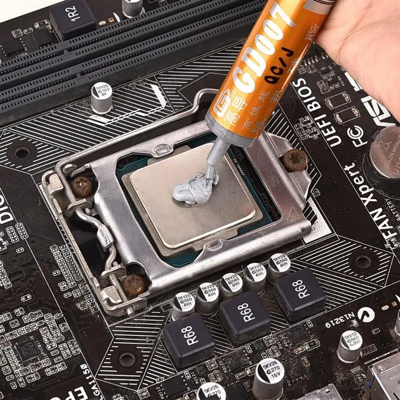 GD Thermal Paste (GD007 6.8W/M-K) (GD-2 7.5W/M-K) For CPU GPU Printer HeatSink Cooling Cooler Thermal Grease Compound Silicone