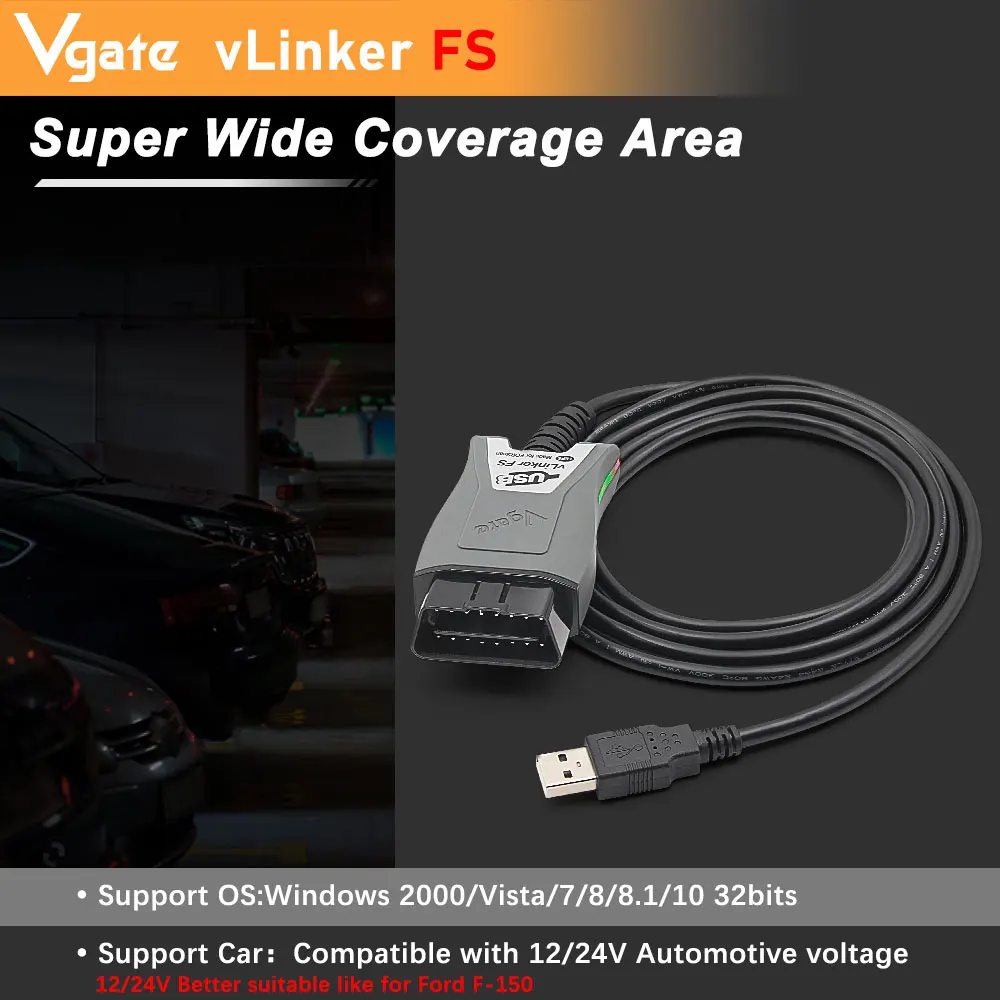 vLinker ELM327 Vgate FS For Ford FORScan HS MS CAN ELM 327 OBD 2 OBD2 Car Diagnostic Tools OBD Scanner Interface OBDII For Mazda smile