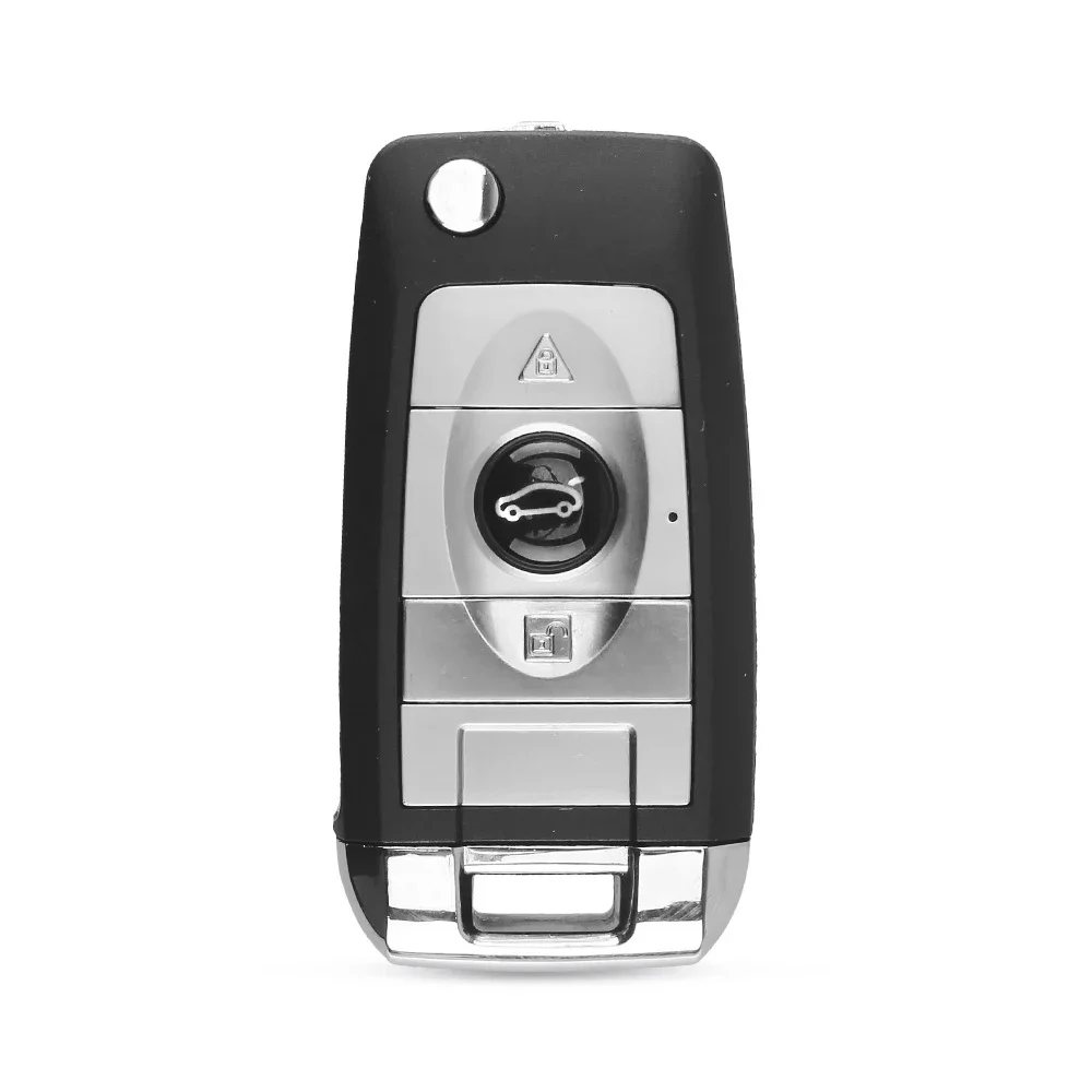 Car KEYYOU Flip Remote Key Shell 4 Types For VW Golf Passat Polo Jetta ddmysmile Touran Beetle Bora Sharan 3 B Uncut Blade Smile