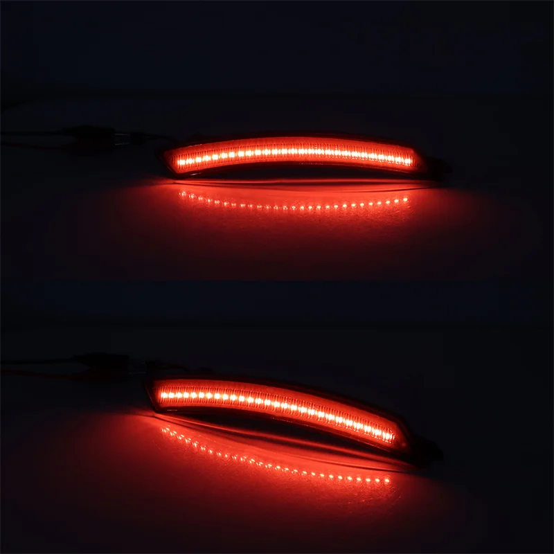Front / Rear Amber Red LED Side Marker Lights Fender Flare Lamps For 2007-2016 Gen 2nd MINI Cooper R55 R56 R57 R58 R59 R60 R61 / smile / /