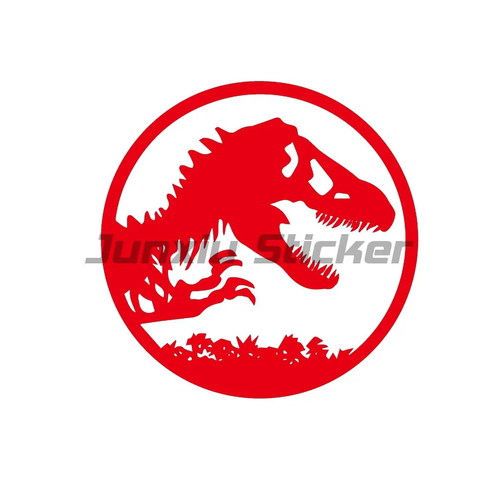 Park Dinosaur Creative Jurassic Decal For Cars, Bumpers, Windows Car ddmysmile Motorcycle Decal Laptop Phone Tablet Bicycle PVC Decor Smile Cars, Bump