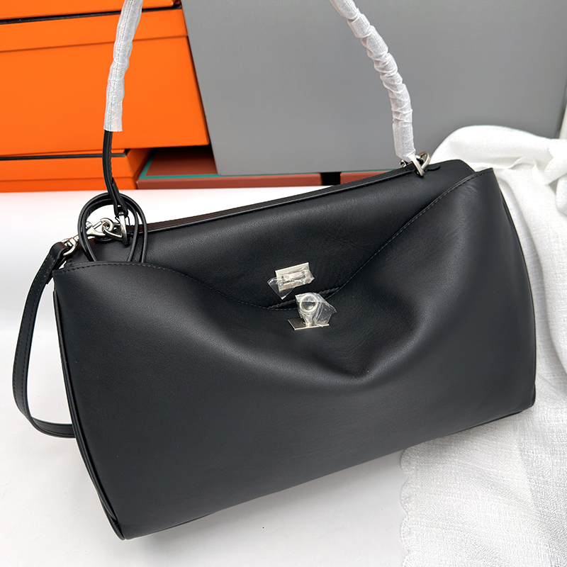 Genuine Handbag Fashionable New And High-End Soft Leather Tote Bag, Street Retro Large Bag Head Layer Cowhide Genuine Leather