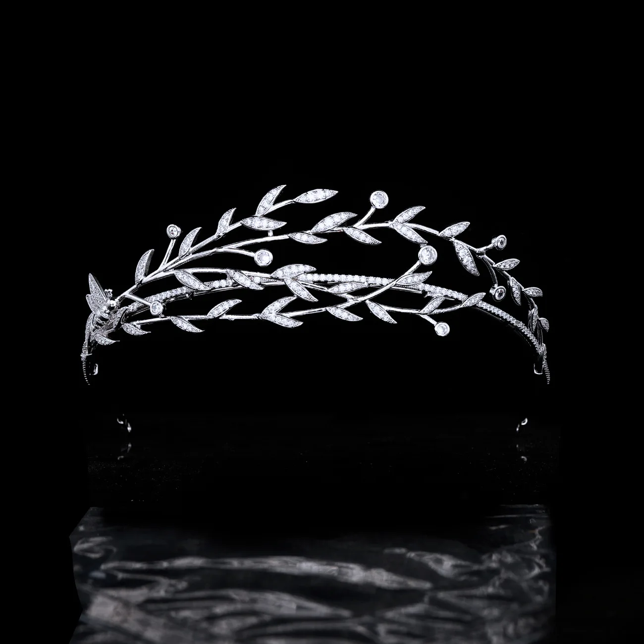 High Quality new Metal CZ Bride Tiara Women Crowns For Wedding Headpiece Rhinestones Bridal Tiaras Fine 2025 Sier Gold Headband