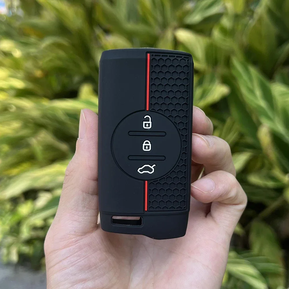 7 Tiggo For Chery 8 Pro Arrizo 5 Eq7 5X 3X Gx Smart ddmysmile Remote Silicone Cover Case Rubber Car Protector Holder Keychain Accessories Smile