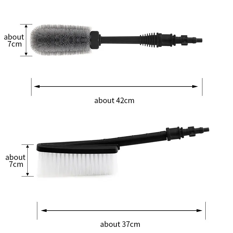 Accessories Brush Wash Car For High Pressure Washer Cleaning Vehicle Body Hub Brush For Karcher Lavor Car Detailing smile
