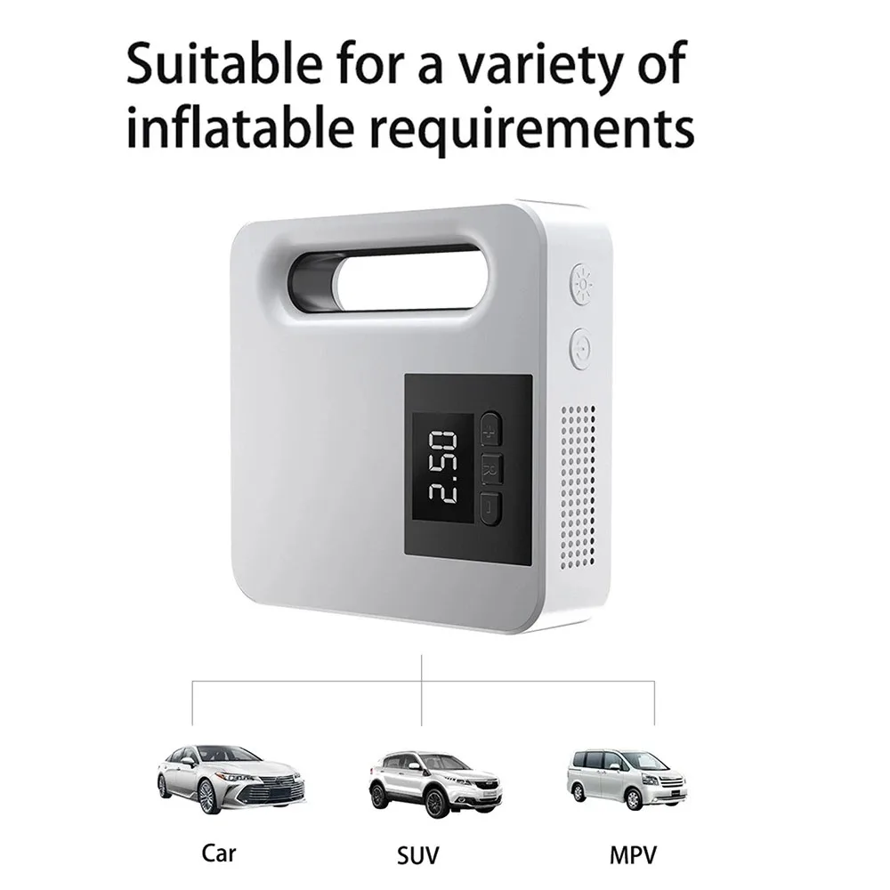 12V Automotive Air Pump Portable Electric 2025 Tire Iator Tyre Pump Digital Display Fast new Iating Auto Car Air Compressor
