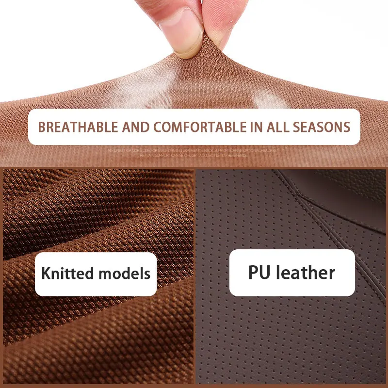 Neck Pillow Car Black PU Leather Auto Headrest Support Rest Pillows for Travelling Car Headrest Neck Support Accessories smile