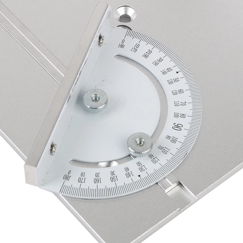 Multifunctional Miter Gauge Guide Aluminum Alloy Router ddmysmile Table Insert Plate For Woodworking Benches Engraving Hine Trimmer Smile