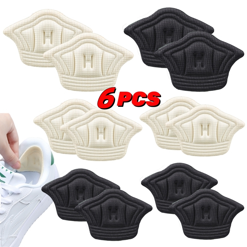 6pcs High Heel Insoles Women Adjustable Size Heel Stickers Shoe Pads Adhesive Back Cushions Patch Pain Relief Foot Care Insert