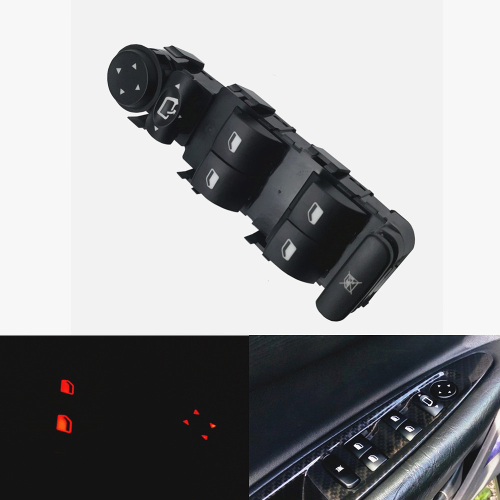 Car Accessories LHD Front Left Master Electric Power Control Switch Buttons for Citroen C4 05-11 6554.HA 9651464577