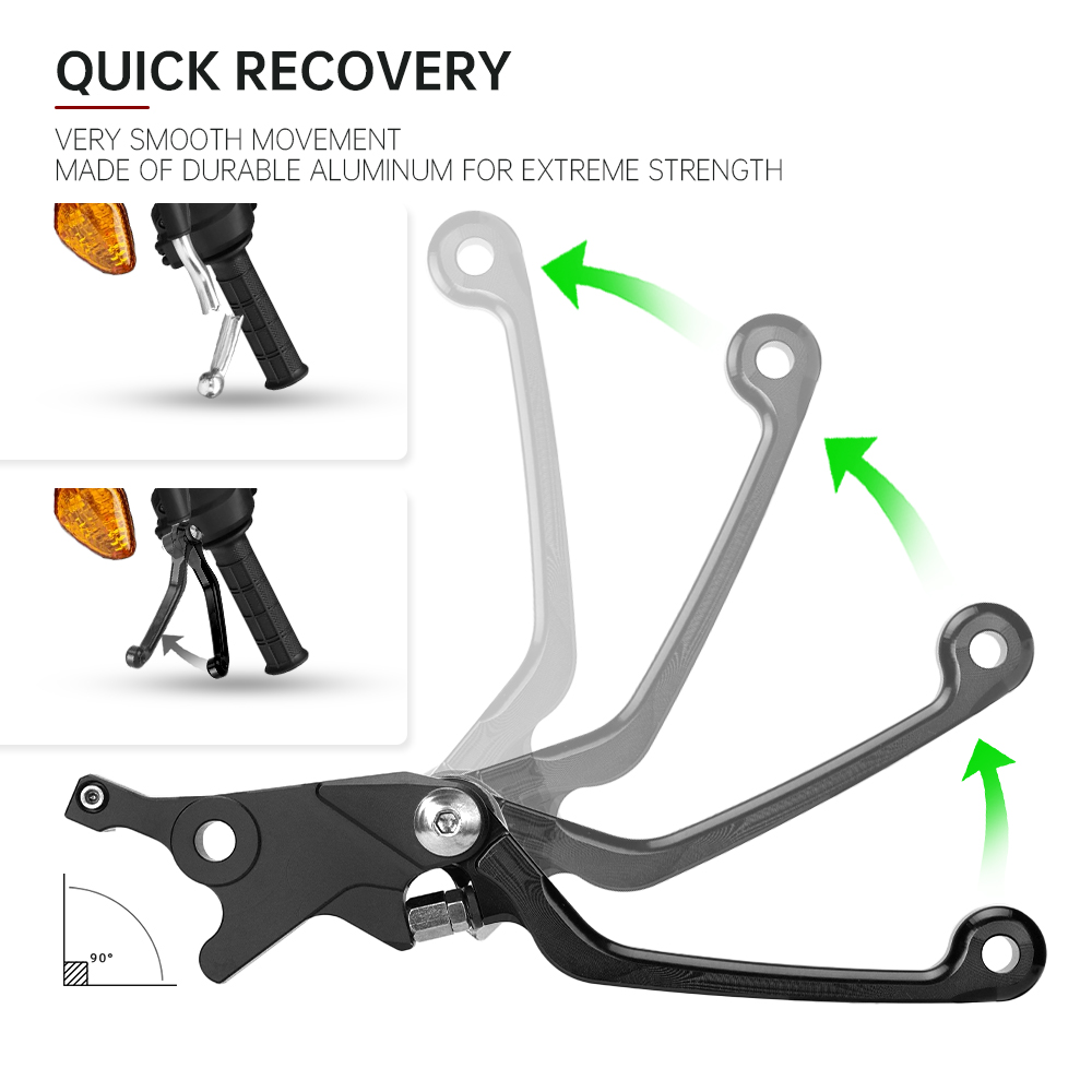 Pivot Brake Clutch Levers For YAMAHA YZ65 YZ80 YZ85 YZ125 YZ250 YZ 65 80 new 85 125 2025 250 450 F X FX Motorcycle Dirt Pit Bike Handles