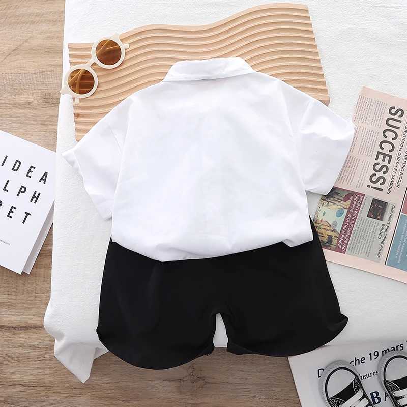 Clothing Sets Summer Sibling Matching Academic Style Outfits Brother Sister Clothes Casual Children Kids Boys Suits Girl Short Skirt Clothing