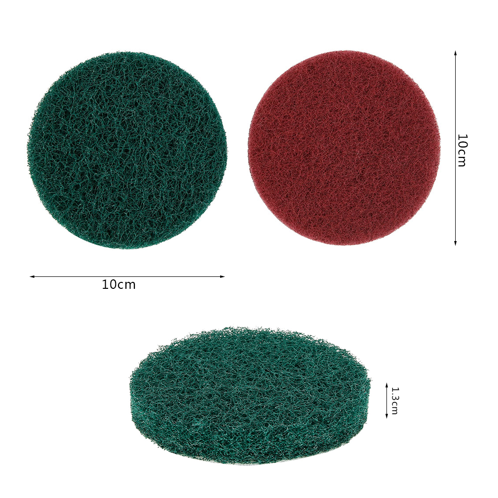 Power Scrubber Scouring Pad Brush Head Cleaning Household Universal Tools Floor Tile Polishing Kitchen Bathroom Car Dropshipping