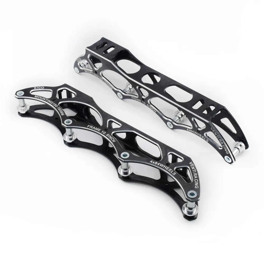 10.5'' inches 4X84mm 7075 CNC Alloy Venti Racing Inline Speed Skates Frame for 84mm Wheels 150mm 165mm Mounting Skating Base