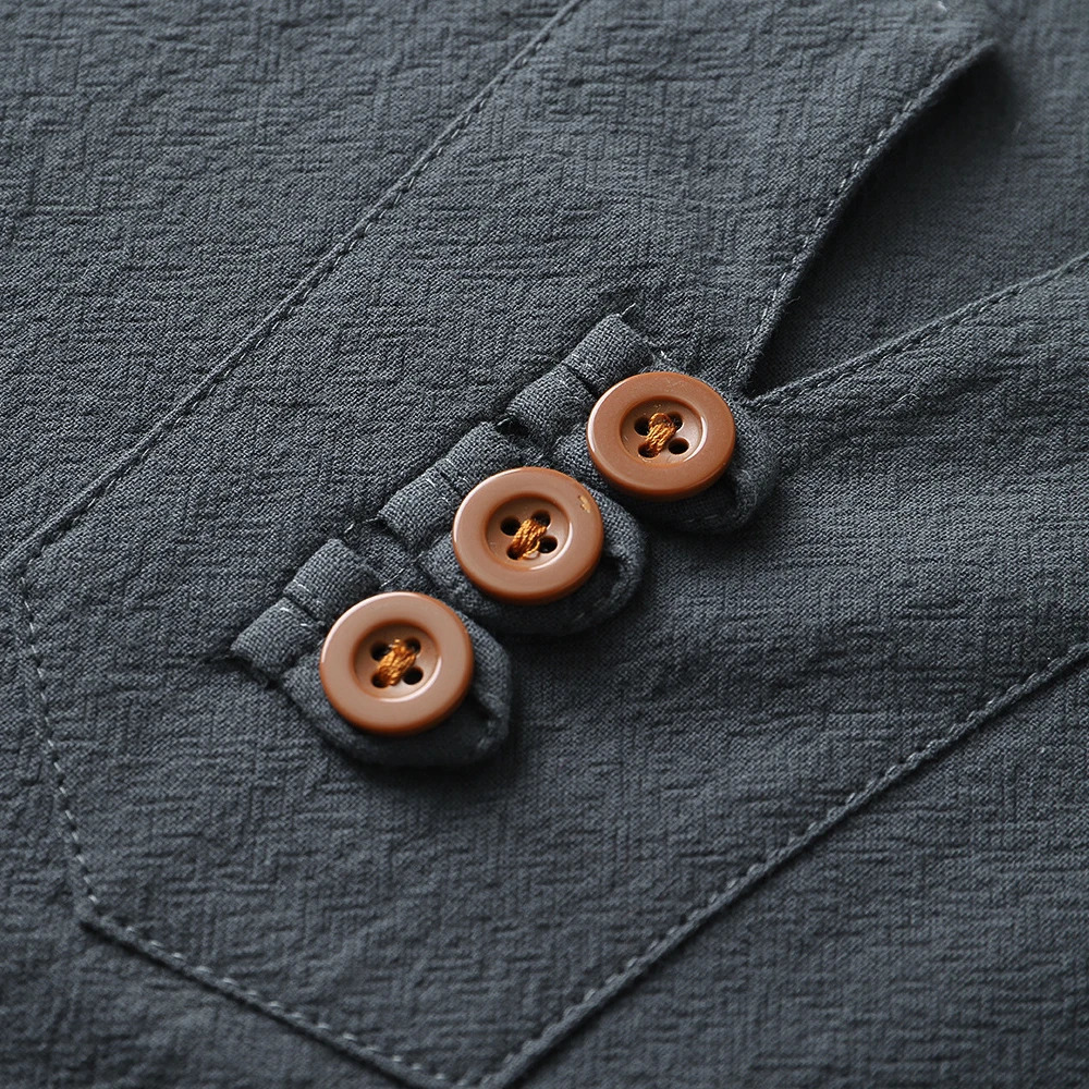 Large Size Mens Clothing Vintage Tracksuit Husband Summer White Home Suit Linen T Shirt Fashion Male Set Plus M9XL 240409