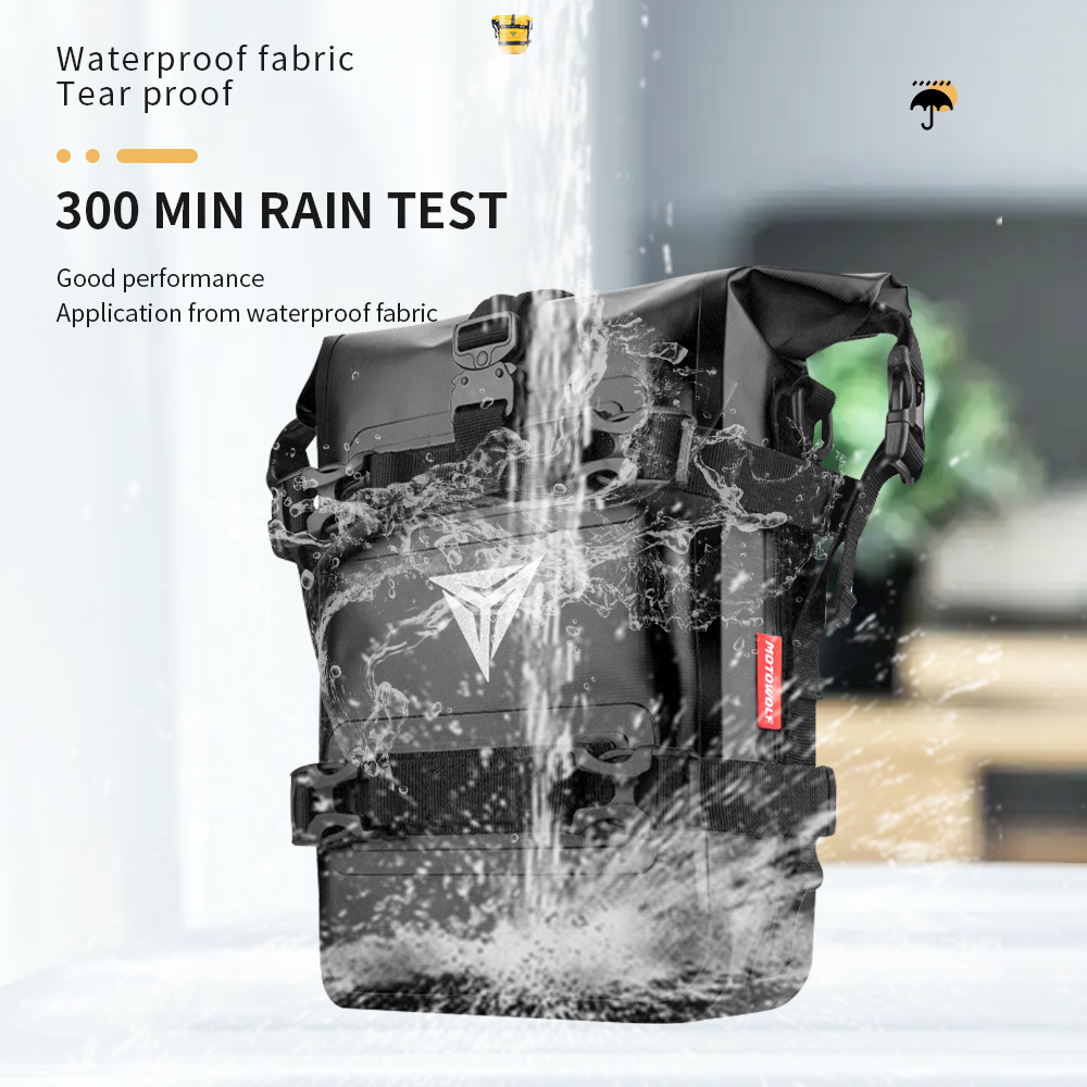 Universal Frame Crash Bars Waterproof Repair Tool Placement For HONDA Suzuki R1200GS Yamaha Motorcycle Bag Parts