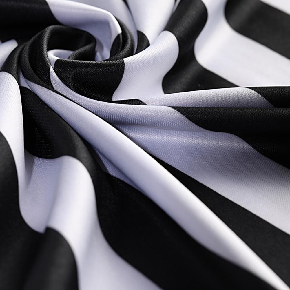 Professional Football Referee Uniform Custom Shirts Adult Black White Soccer Jerseys Training Clothes