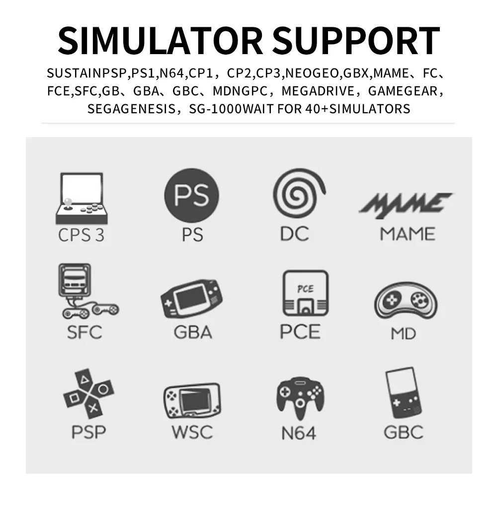 Powkiddy Y6 2.4G Wireless Gaming TV Stick Retro PS1 Home Portable Video Game Console 4K HD Port Mtiplayer 10000 Games Y241109