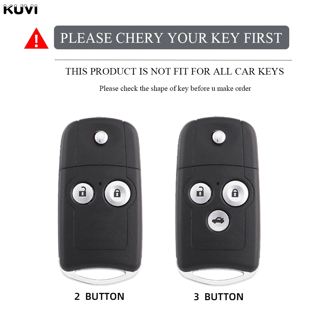 Flip NEW TPU Car Key Cover Case Shell Fob For Honda Civic IX Pilot Accord 8 CRV Jazz HRV MDX TL TSX ZDX RSX Auto Accessories smile
