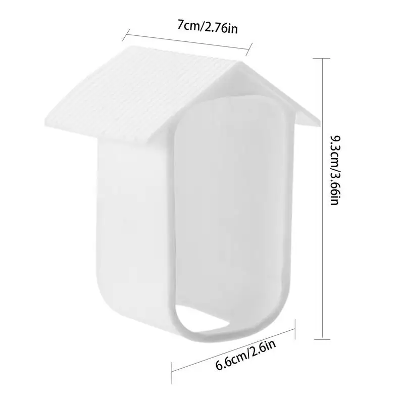 For Case Waterproof Silicone Eufycam 2C Security Camera Protective ddmysmile Cover Skin Outdoor Anti-Scratch Camera Accessories Smile