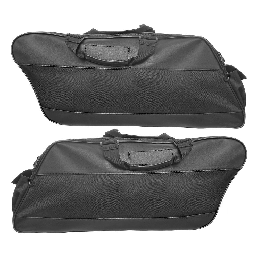 Motorcycle Saddle Bag Luggage Rack Liner Saddlebag For Harley Touring Road King Electra Street Glide Ultra Tour FLTR FLHX 93-23