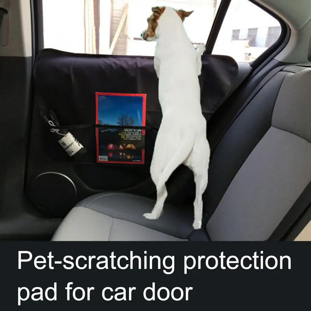 Side Cover Car Door Right Side Car Door Protector Durable Storage Reliable Pet Dog Car Door Protector smile