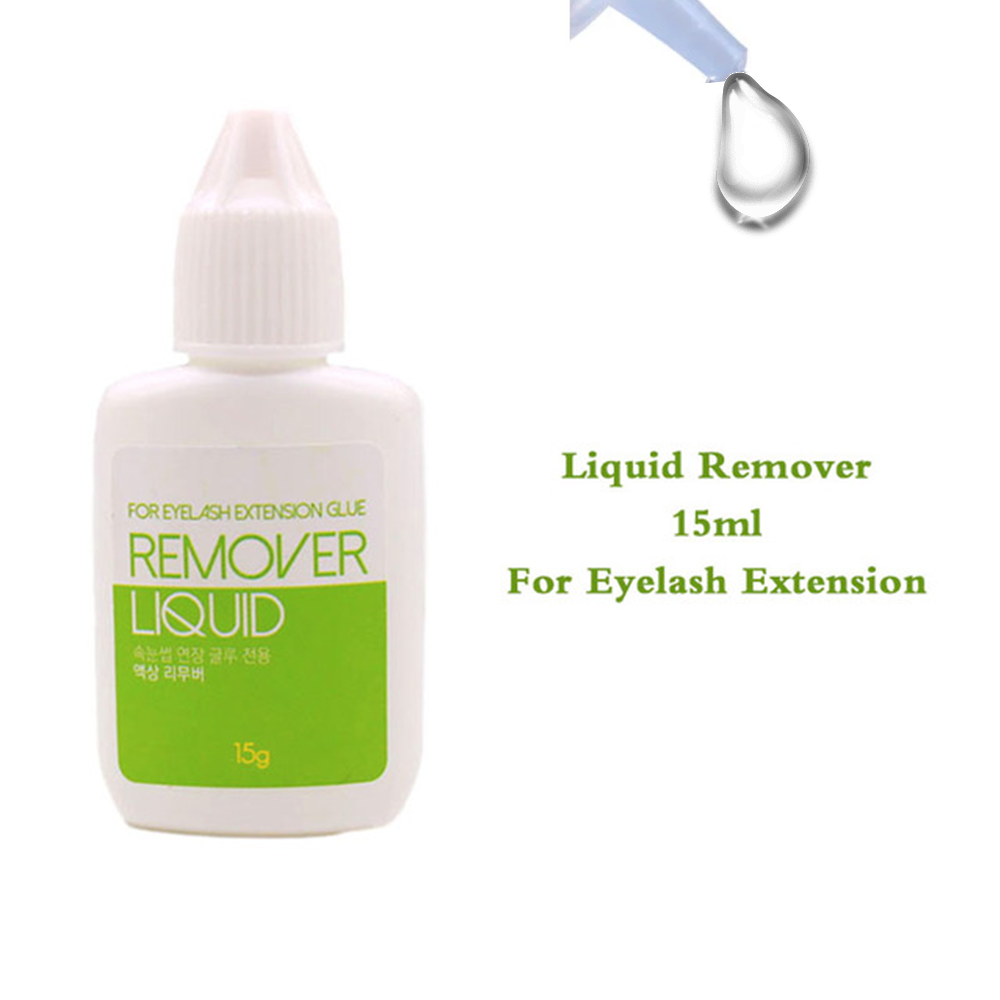 Sky Korea 15g Remover Liquid for Eyelash Extensions Glue Wholesale Clear Gel Cleaner False Lash Removal Liquid Professional Use