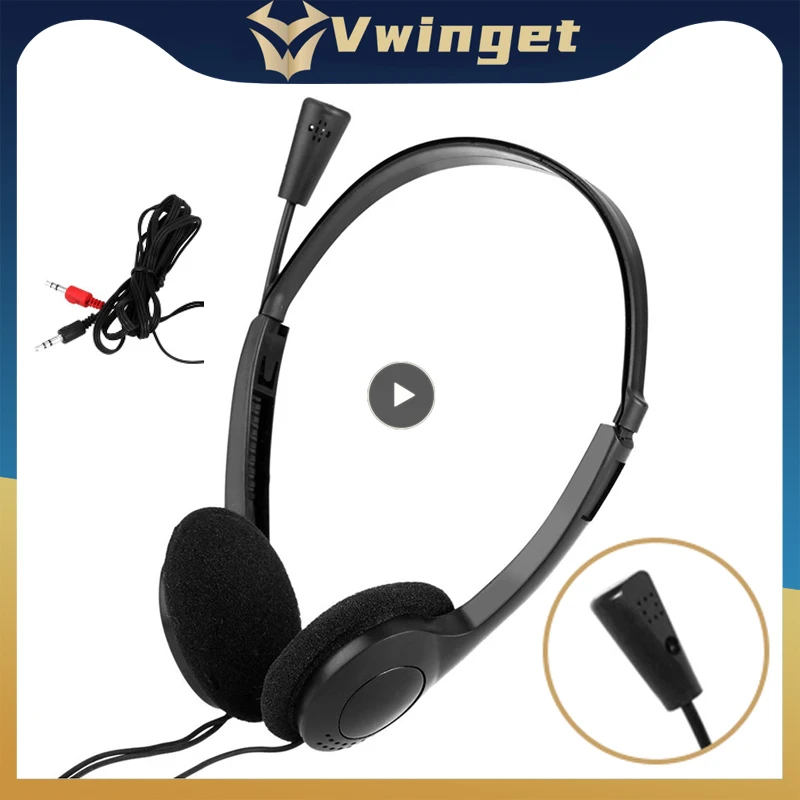 Bass Wired Super 3.5mm Stereo Gaming Headphone Noise Cancelling Earphone With Microphone Adjustable Headband For Computer Laptop smile