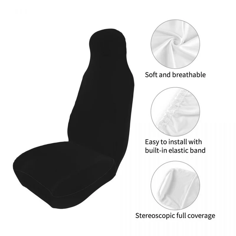 Seat Car Wild Boar Cover 234929,Pack of 2 Universal Front Seat Protective Cover smile