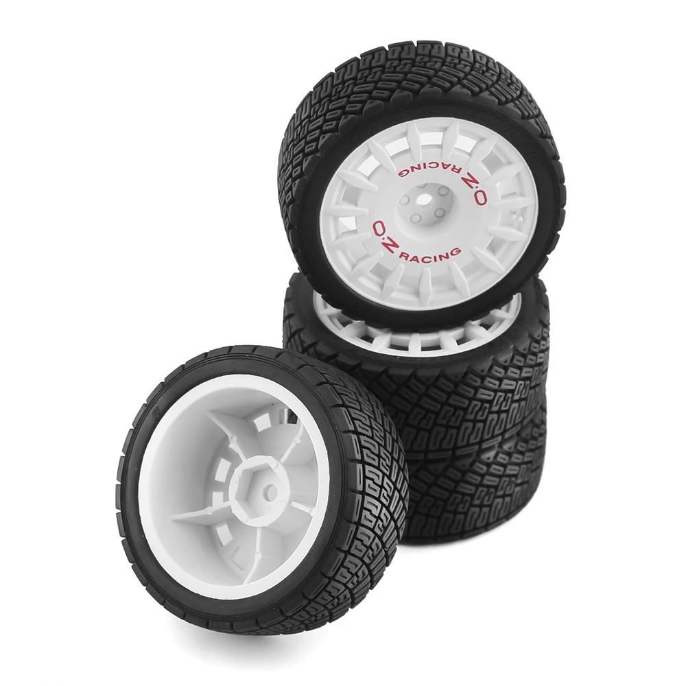NEW 1/10 RC Racing Car Tires On Road Tyre Wheel For Tamiya TT01 TT02 XV01 TA06 PTG-2 HPI WR8 HSP /10 RC Car Upgrades Parts