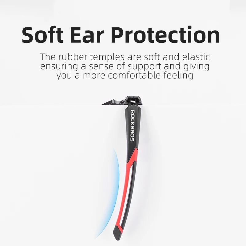 ROCKBROS Pochromic Cycling Glasses UV400 Sunglasses Outdoor Sport Bicycle Eyewear MTB Racing Lightweight Flexible Goggles 240402