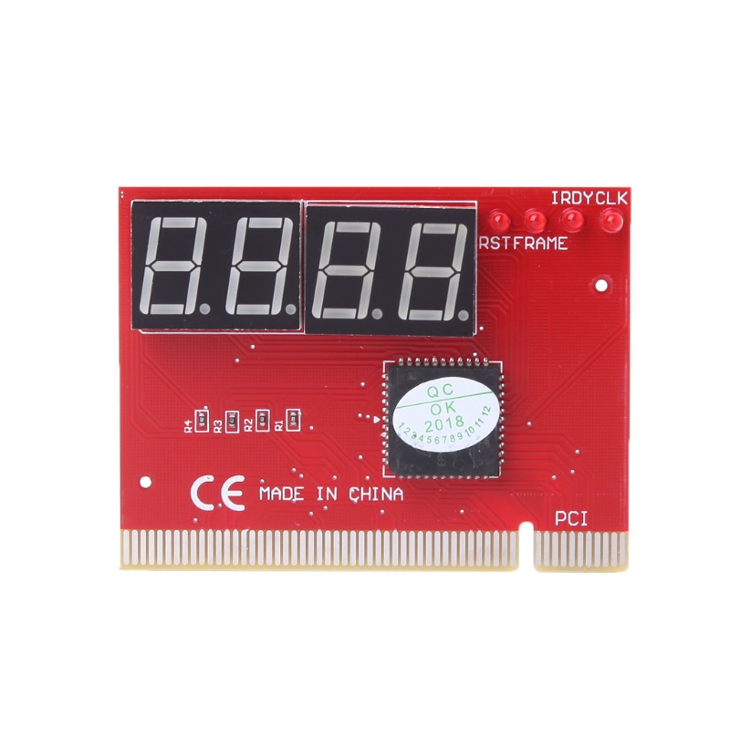 L43D PC Motherboard Analyzer with LED 4-Digit Diagnostic Test Computer PCI POST Tester Card