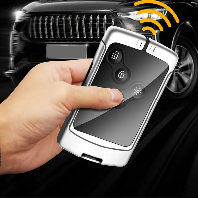 Zinc Alloy Car Key Cover Case new Shell For Renault Duster Captur 2025 Clio Logan Megane 1 2 3 Koleos Scenic For Renault RS Key Holder