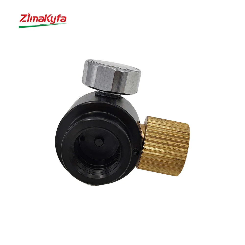 Air Tank Bottle HPA Regulator Valve for Air soft,M18x1.5,5/8-18UNF,G1/2-14 Output HP 200bar 3000Psi,Pressure Gauge,Refill Nipple