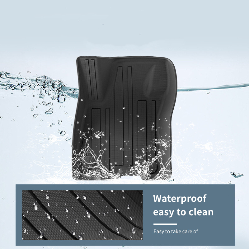 Mat ddmysmile TPE Trunk Car Car Floor Mats For Mitsubishi D5 Delica D5 All Weather Anti-Slip Rear Trunk Pad Cargo Liner Anti Dirty Pads Smile