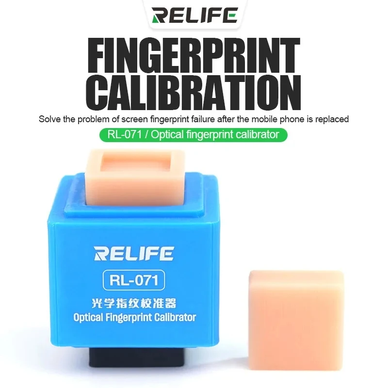 RELIFE RL-07 RL-071B RL-071 A4 Android Fingerprint Calibrator for HUAWEI XIAOMI Android Phone Optical Fingerprint Calibrator