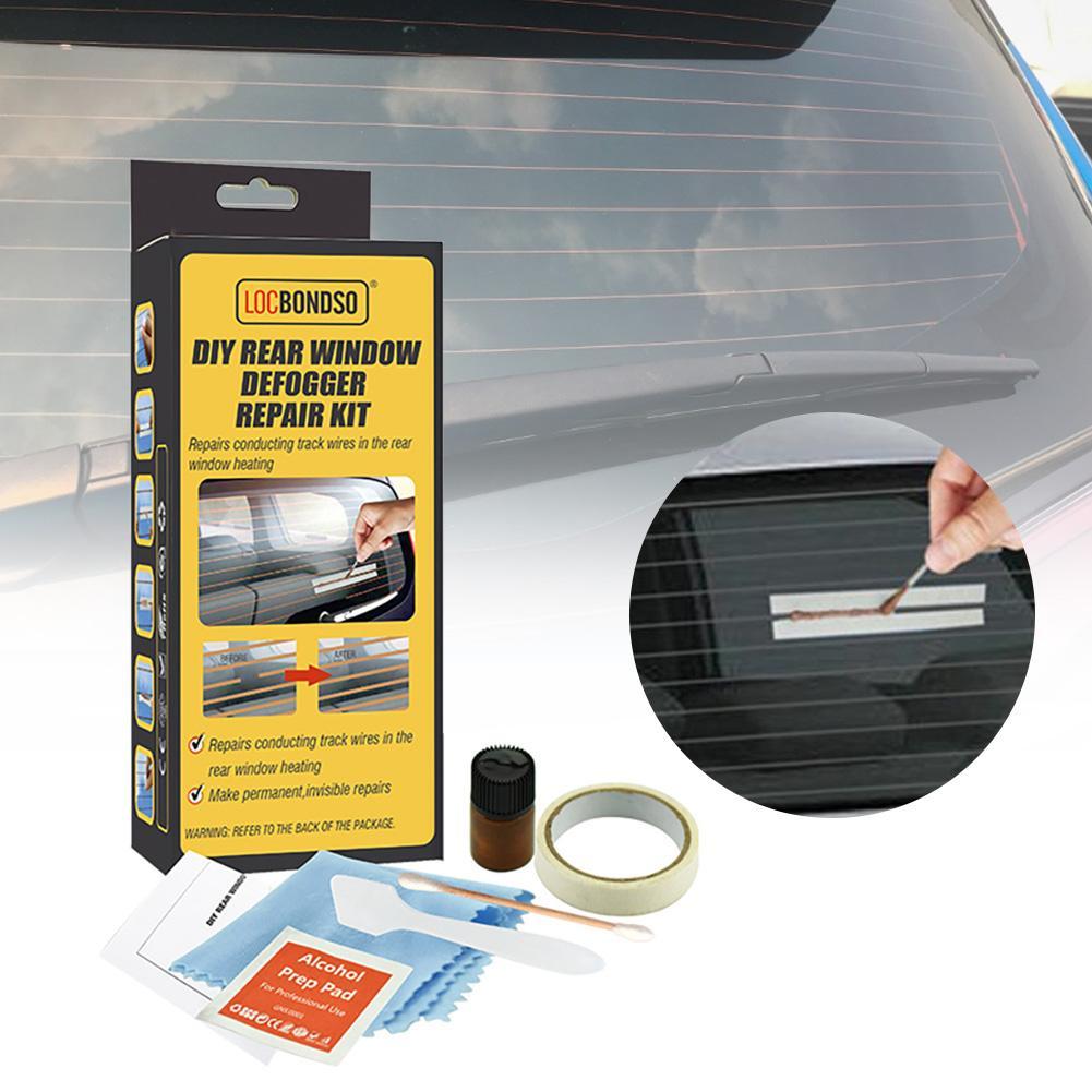 New DIY Car Rear Window Defogger Repair Kit Scratched Grid Defroster Broken Heater G7K8
