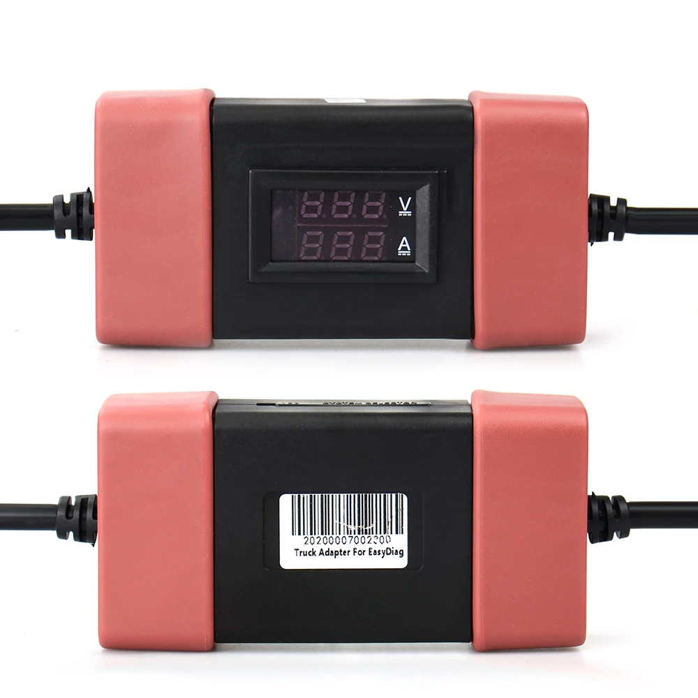 12V To 24V Professional Heavy Duty Truck Adapter ddmysmile For X431 Easydiag Golo Carcare 3 Truck Diesel Diagnostic Tool Smile