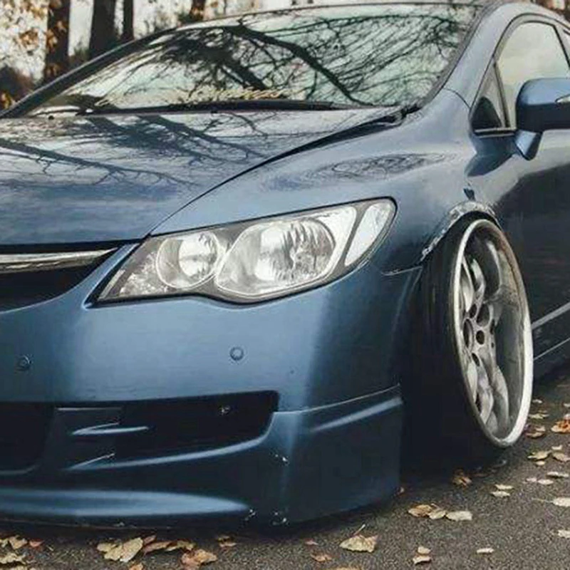 Car Front Headlight Glass Cover For Honda Civic FD 2006 2007 2008 Car Left/Right Side Transparent Lampshades Car Accessories