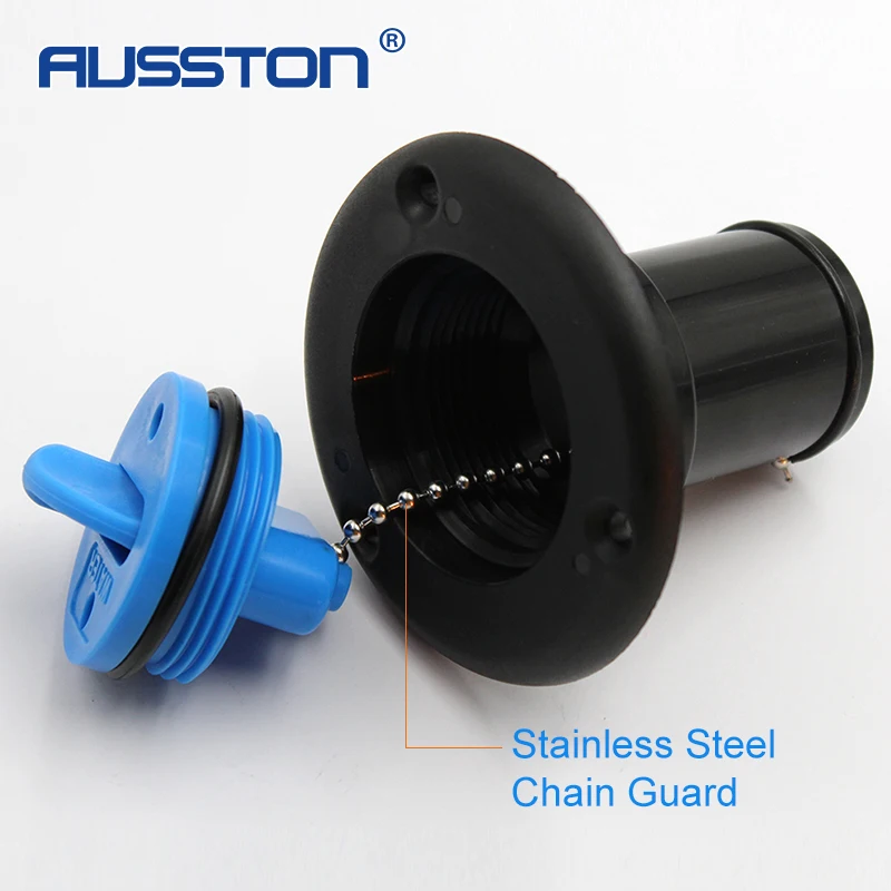 Deck Filler Cap GAS DIESEL FUEL WATER WASTE 38mm 50mm Marine Boat Yacht Hardware Accessories Socket Deck Filler Cover Keyless