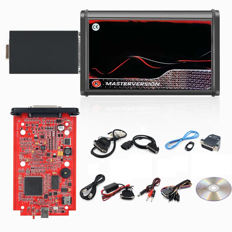 Unlimited KESS V5.017 2.80 EU Red KTAG V7.020 4 LED 2.25 SW Online K-TAG 7.020 Master KESS 5.017 OBD2 Programmer