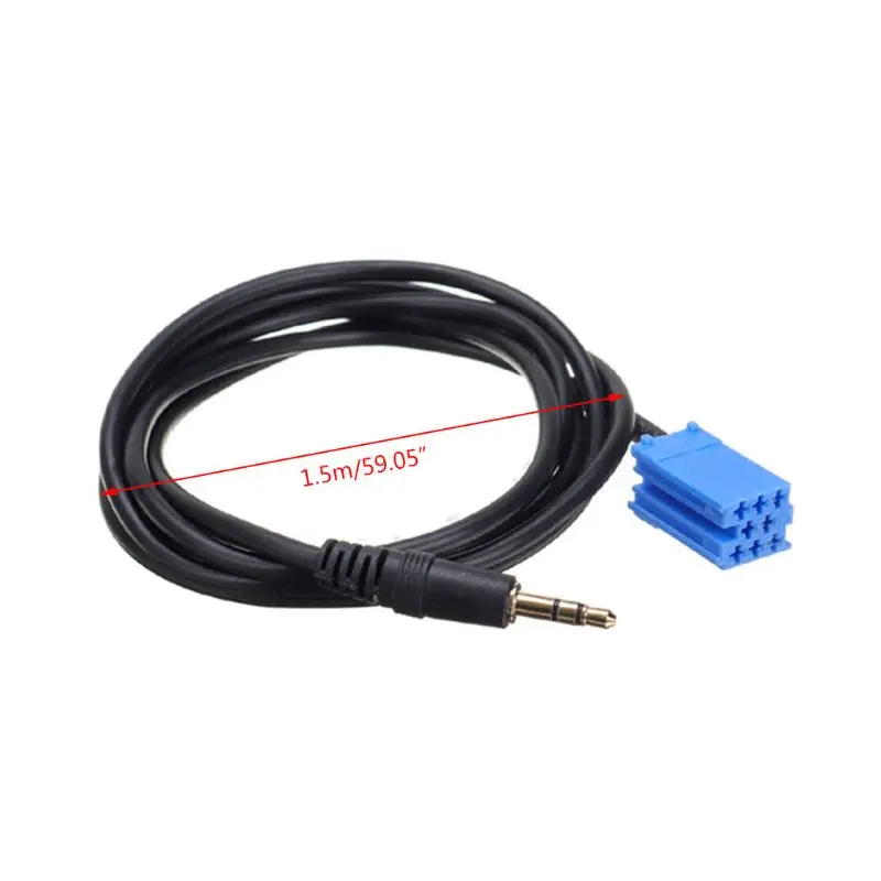 Automotive Cable Car 3.5mm Music AUX Cable Input Adapter for Fiat Dropshipping