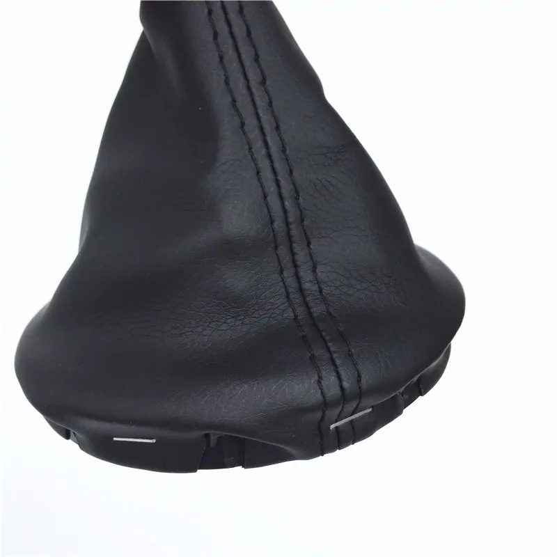 Car 5/6 Speed Leather Gear Stick Shift Knob Gaitor Boot Cover Case For VW Transporter T5 T5.1 T6 Gp 2003-2019 smile .1