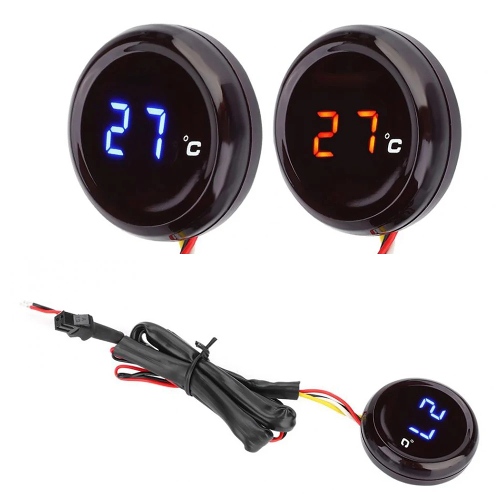 Water Temperature Gauge Koso 0~120 Degree Display LCD Motorcycle Temperature Meter with Sensor