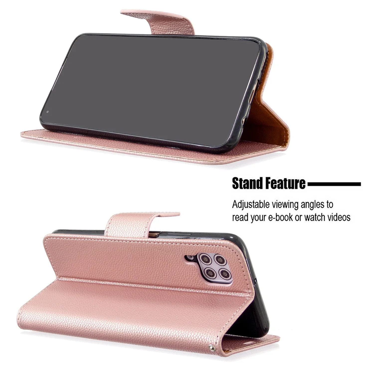 Wallet Case Flip Leather for Huawei Mate 30 Lite Nova 3i P4 Lite P50 P Smart P40 P50 Pro P30 Nova 5i P Smart Z Cover smile